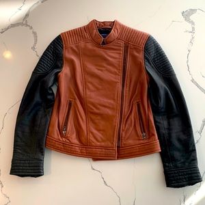 Madewell Leather Biker Jacket M